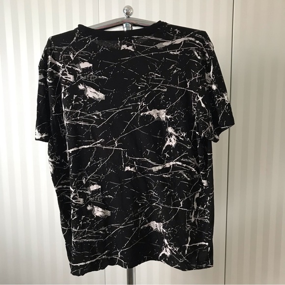 Urban Heritage black white splatter graffiti “Nothing Can Stop Us” men’s tee XL - Picture 4 of 8